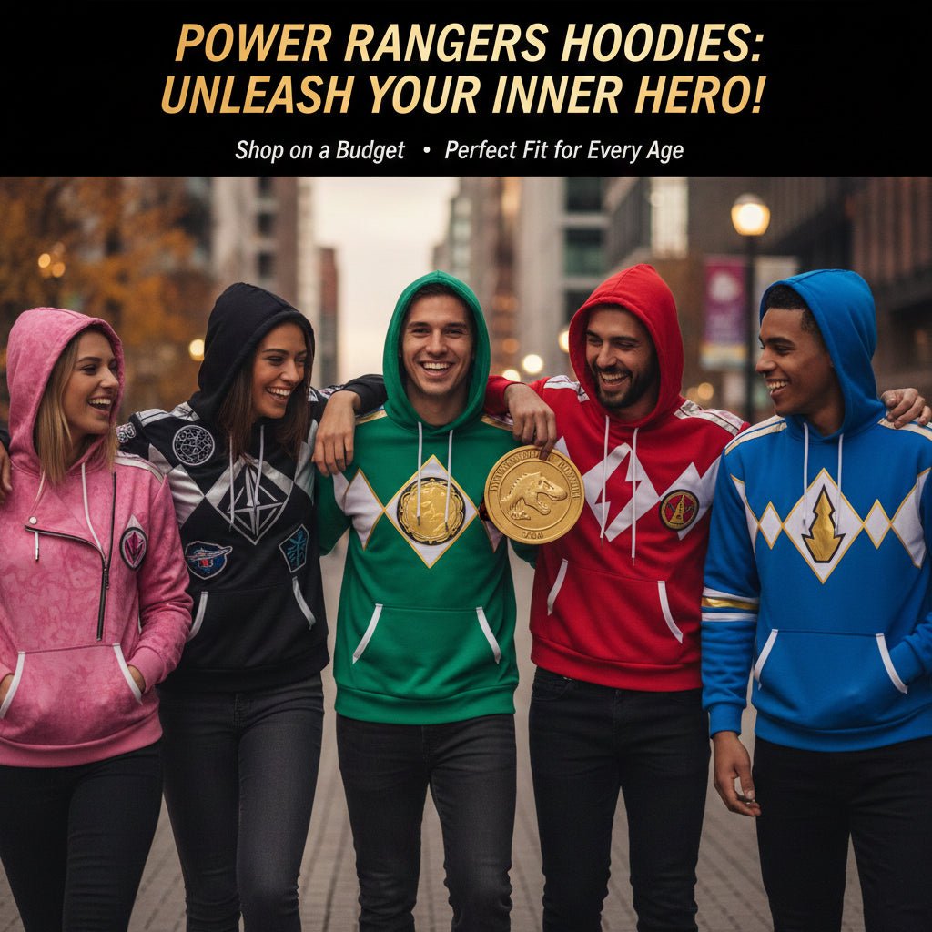 5 Power Rangers Jacket that you can wear to make your outfit look super cool - MovieStarJacket