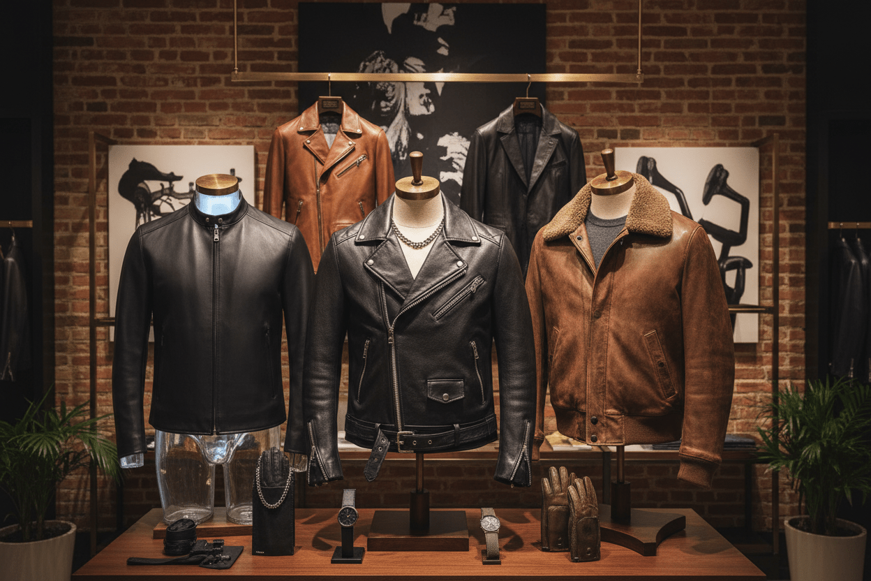 The Ultimate Guide to Mens Leather Jackets: Styles, Trends & Iconic Looks for 2025 - MovieStarJacket