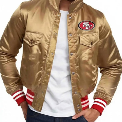 49ers Gold San Francisco Jacket