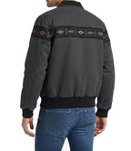 90s Vintage Aztec Tribal Santa Fe Bomber Jacket