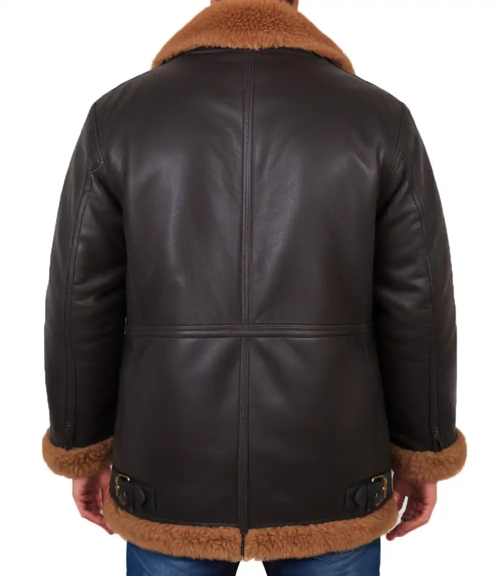 Fur Lined Leather Jacket

