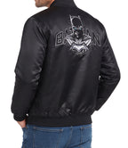 Black Batman Varsity Jacket