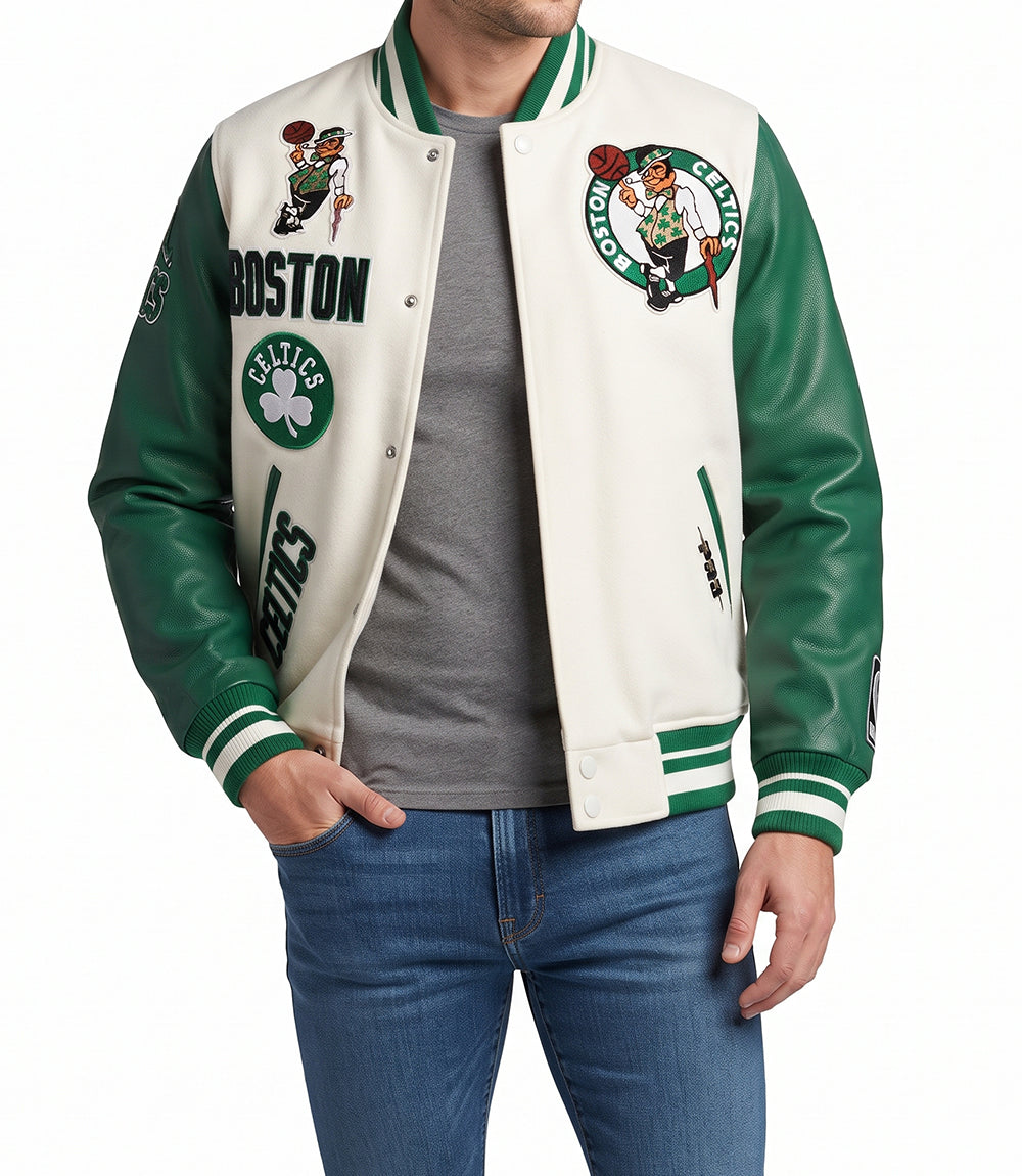 Boston Celtics Retro Jacket Varsity