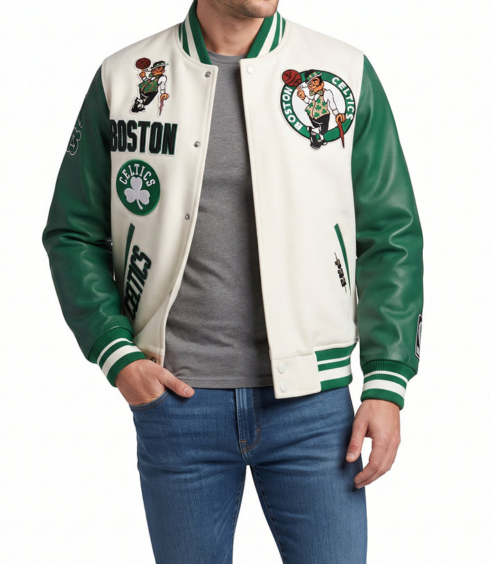 Boston Celtics Retro Jacket Varsity