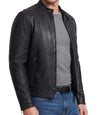 Elon Musk Black Leather Jacket
