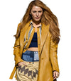 Blake Lively It Ends With Us Yellow Blazer Jacket - MovieStarJacket