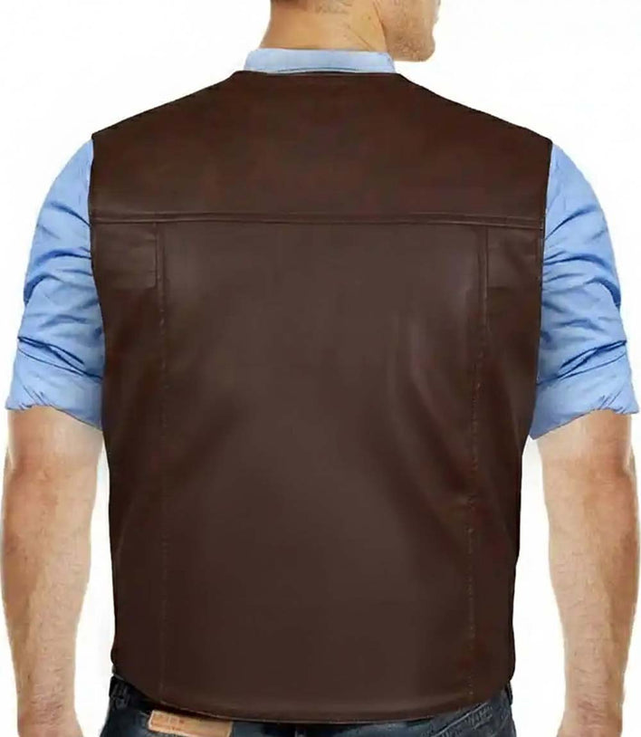 Jurassic Park Owen Grady Vest - MovieStarJacket