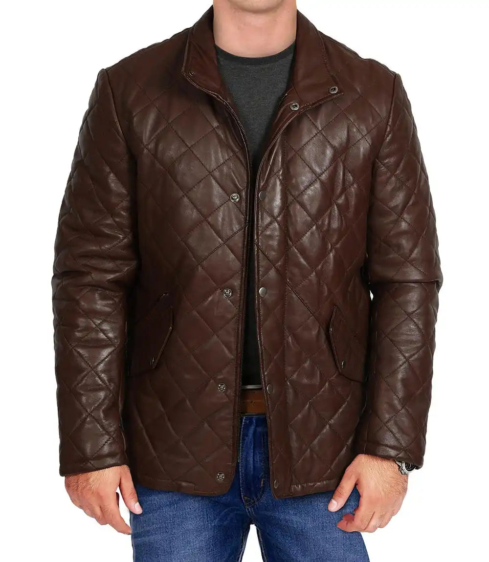 Diamond Quilted Jacket