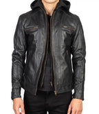 Modern Leather Jacket Streetwear