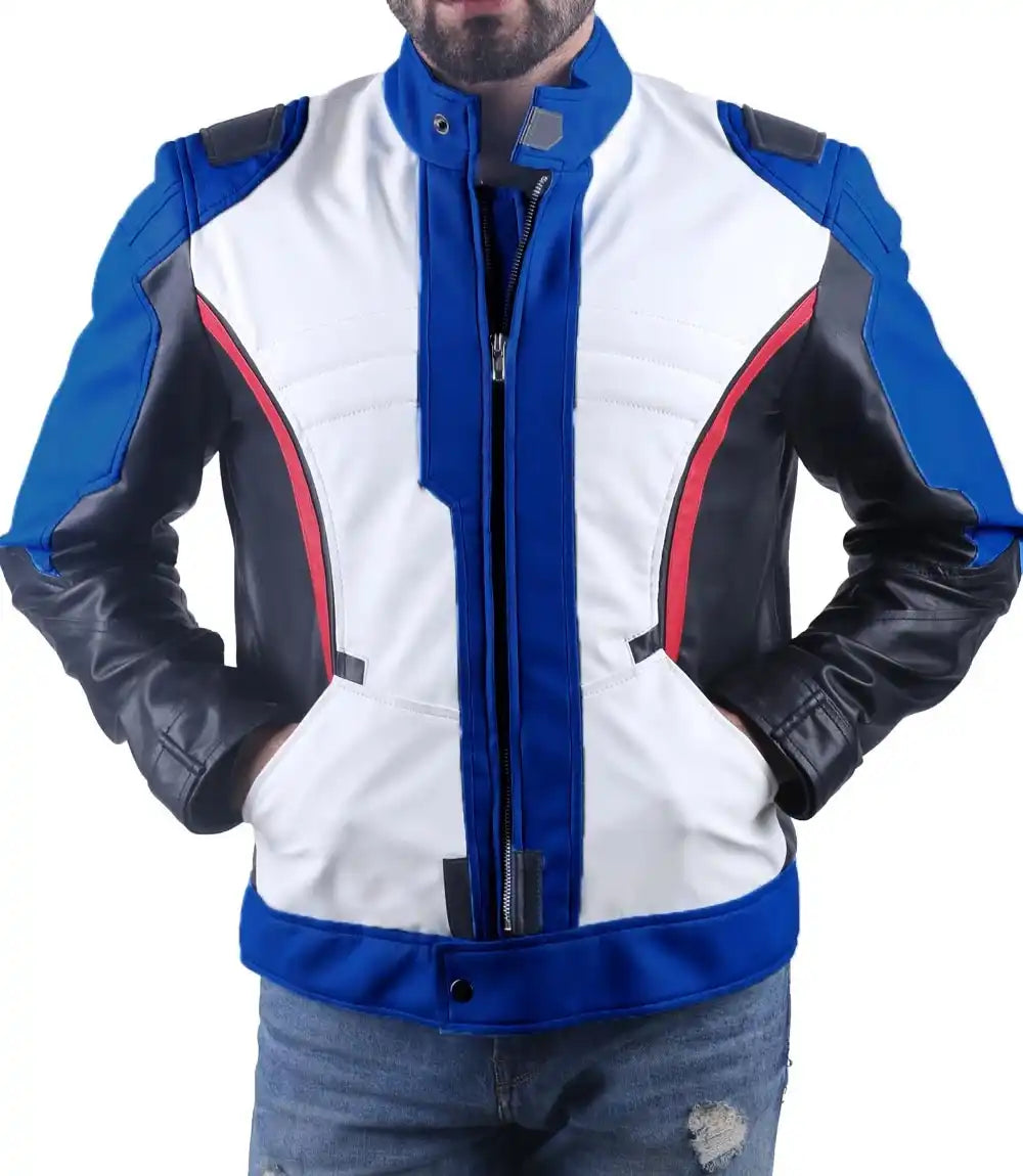 Overwatch Soldier 76 Leather Jacket - MovieStarJacket
