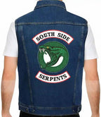 Riverdale Southside Serpents Denim Vest - MovieStarJacket