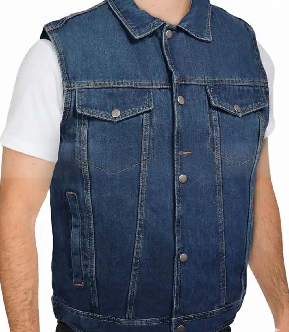 Riverdale Southside Serpents Denim Vest - MovieStarJacket
