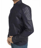 Smallville Black Superman Leather Jacket - MovieStarJacket