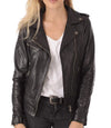 Vintage Motorcycle Jacket Womens