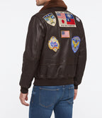 Top Gun Maverick Bomber Tom Cruise Leather Jacket