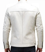 Padded Leather Jacket Lambskin

