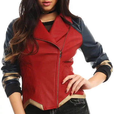 Wonder Woman Leather Jacket