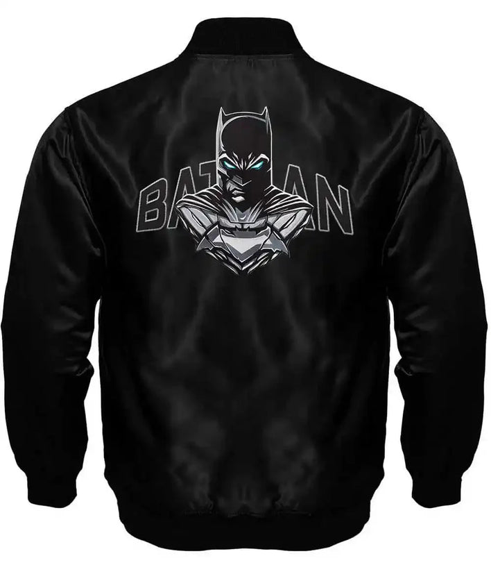 Black Batman Varsity Jacket - MovieStarJacket