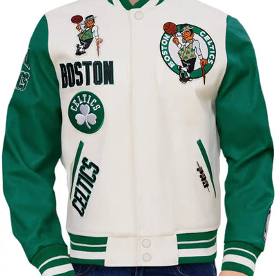 Boston Celtics Retro Jacket Varsity