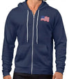 Mens American Flag Zip Up USA Hoodie - MovieStarJacket