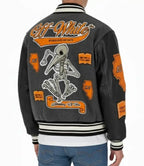 Off White Bomber Varsity Jacket - MovieStarJacket