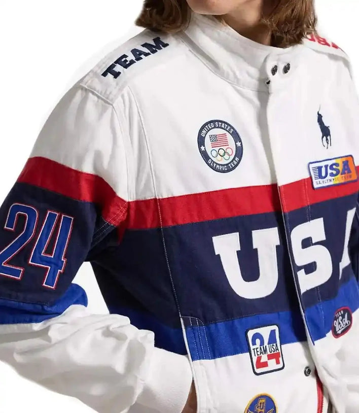 Paris Olympic Team USA Closing Ceremony Jacket - MovieStarJacket