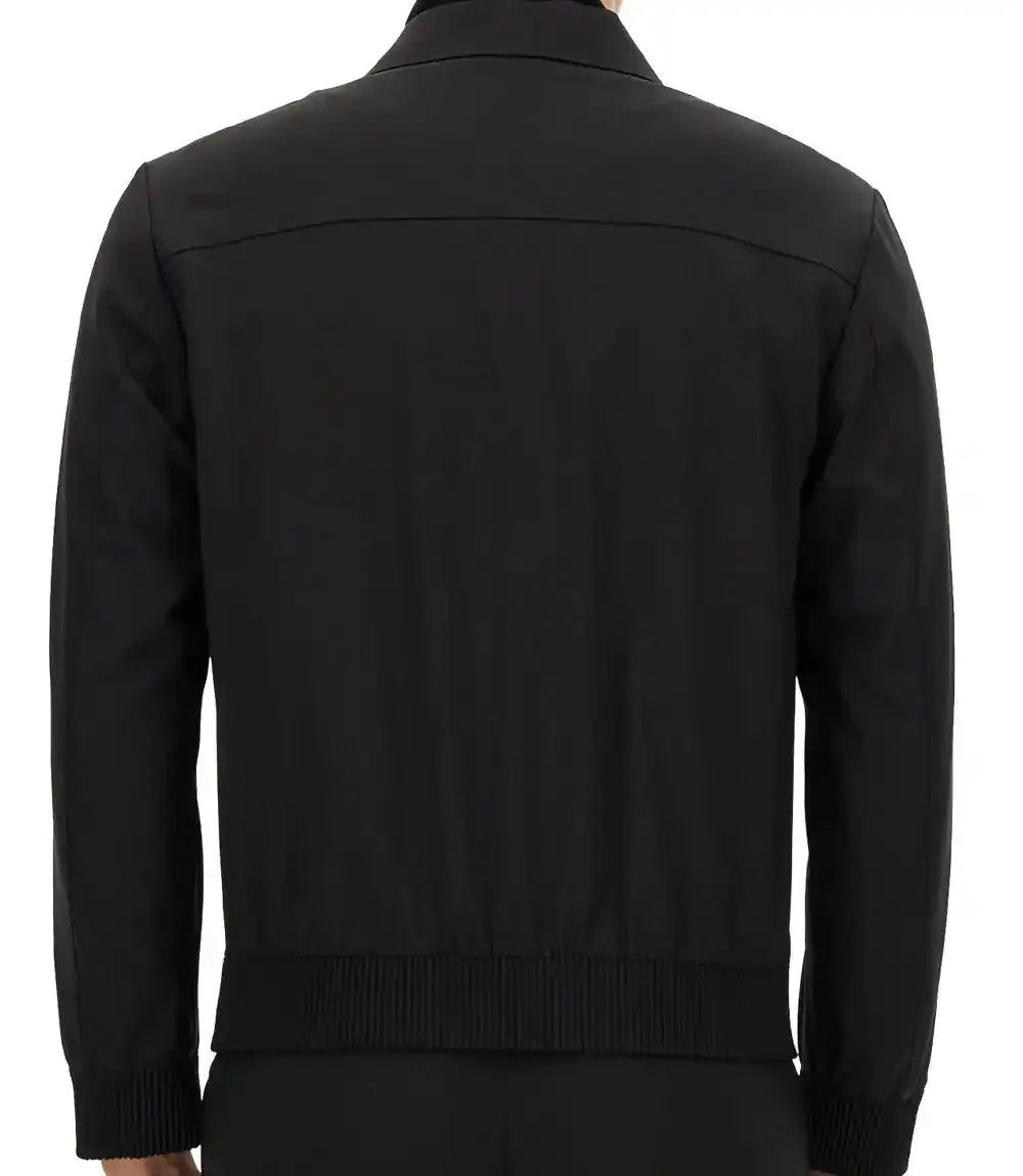 Black jacket on a white background