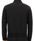 Black jacket on a white background
