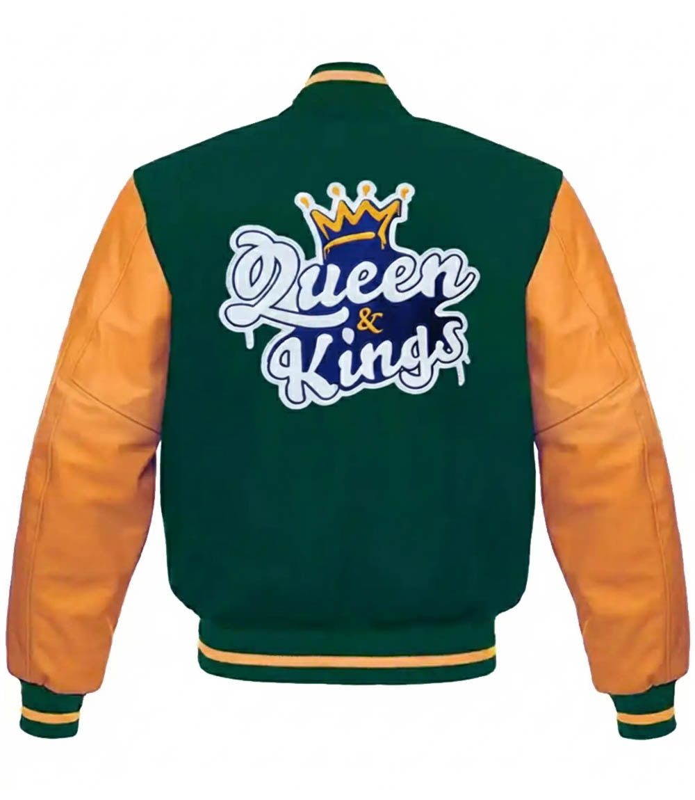 Men's Too Old For Fairy Tales 2 varsity jacket by Movie Star Jacket, featuring a stylish design and classic varsity details.