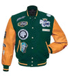 Men's Too Old For Fairy Tales 2 varsity jacket by Movie Star Jacket, featuring a stylish letterman design in vibrant colors.